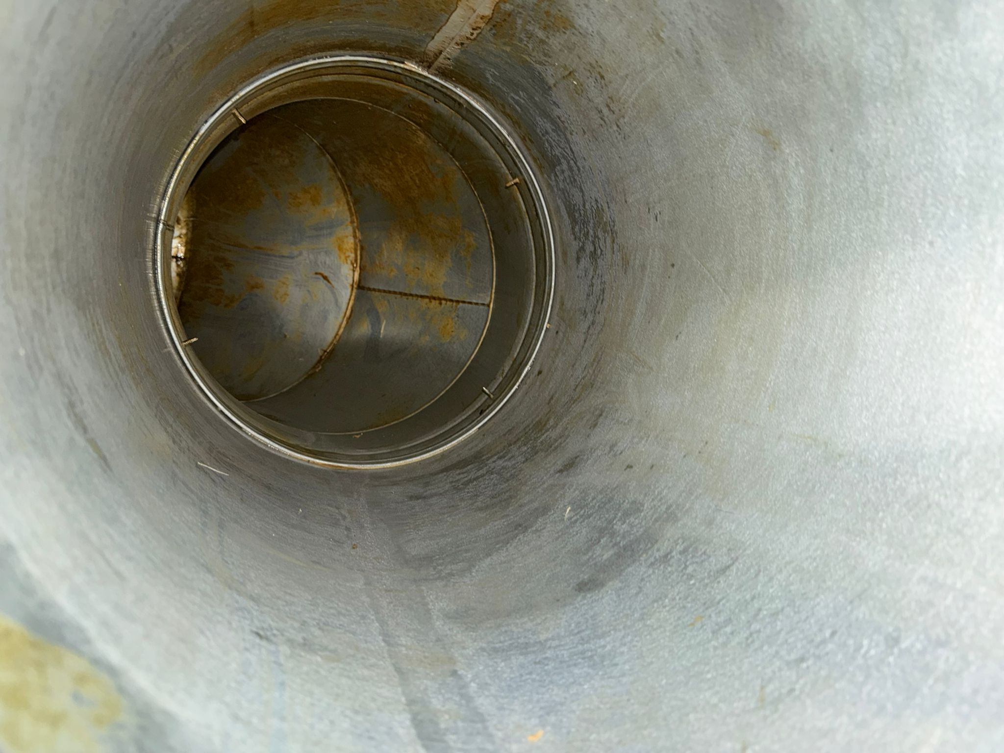 Zuluftanlage nach Reinigung