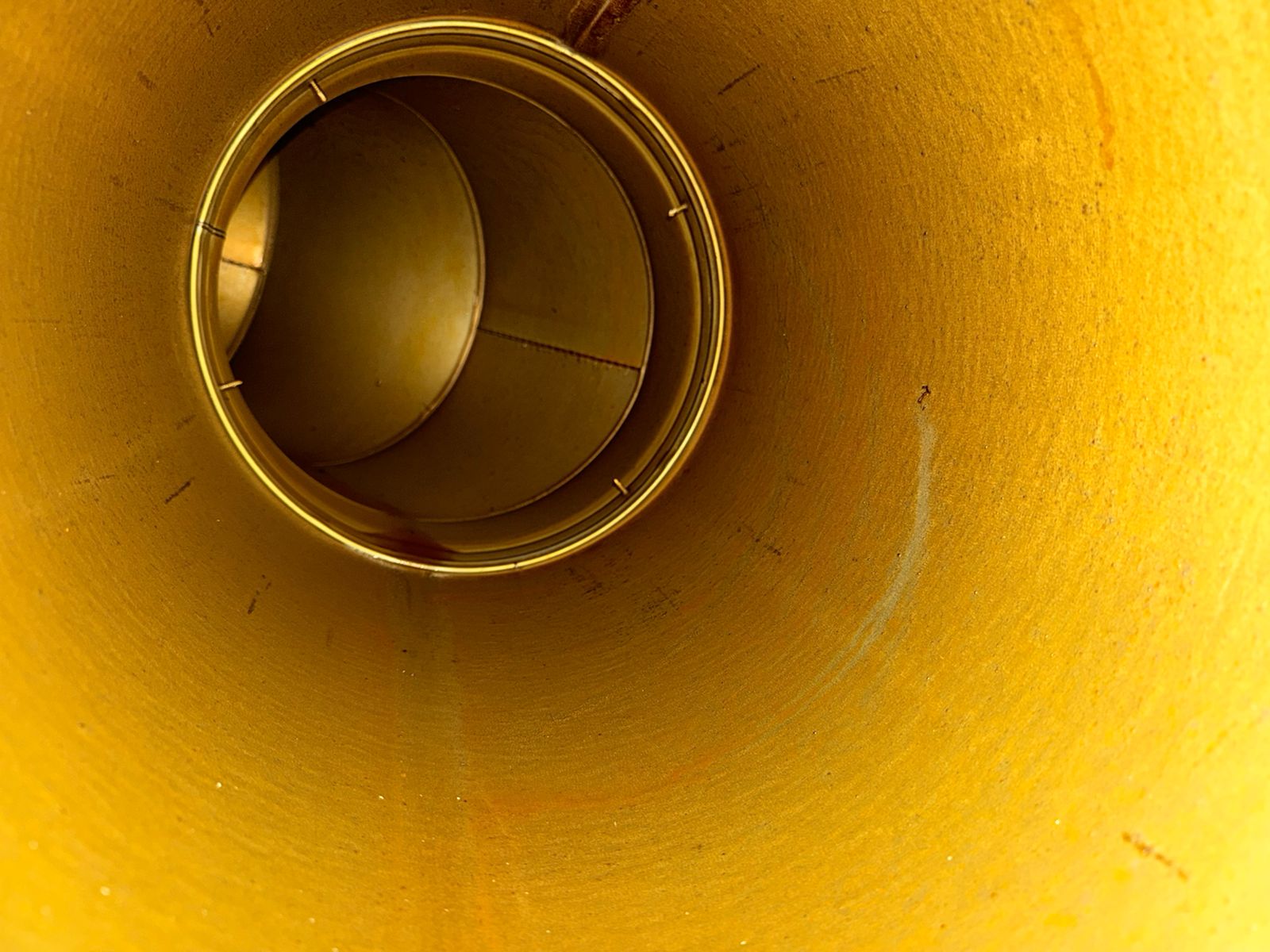 Zuluftanlage vor Reinigung