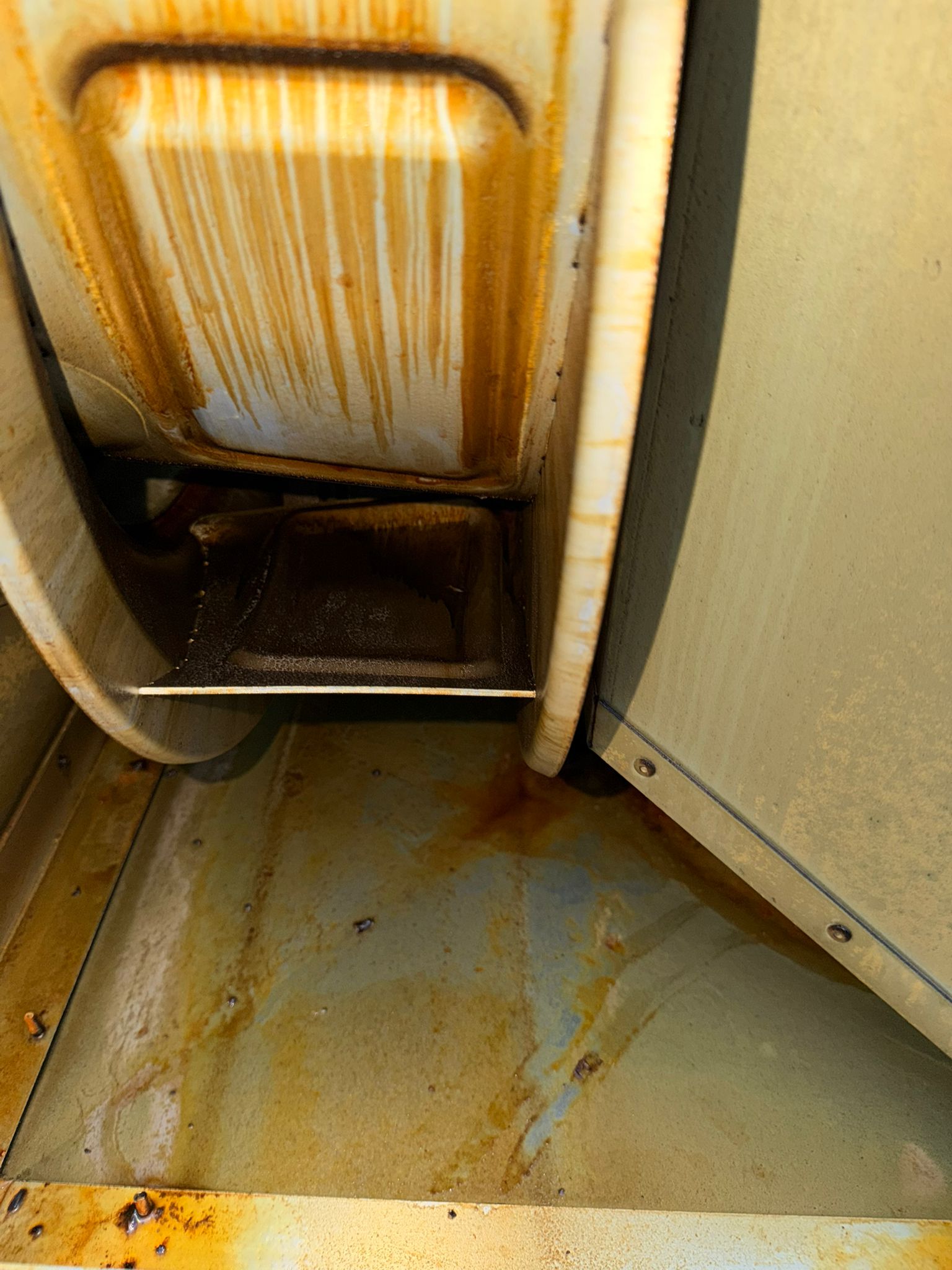 Gastronomie Abluft vorher